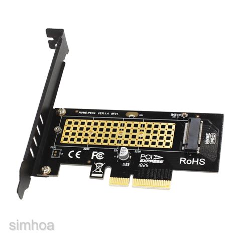 nvme pcie adapter  nvme ssd  pci express   host expansion card anti vibration