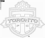 Toronto Coloring Pages Badge Football Soccer Fc Usa Designlooter Championship Mls Emblems Major League Canada Club 07kb 250px sketch template