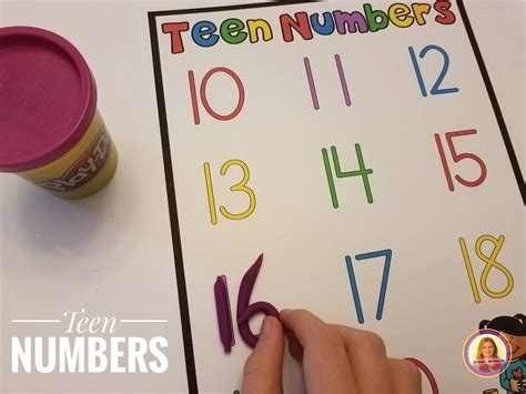 pin  teen numbers