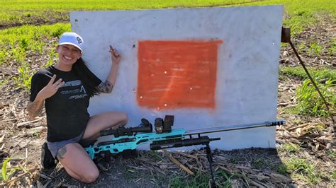 the first female to hit 3 miles extreme long range shooting youtube