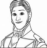 Hans Coloring Prince Frozen Pages Coloringpages101 Color Getcolorings sketch template