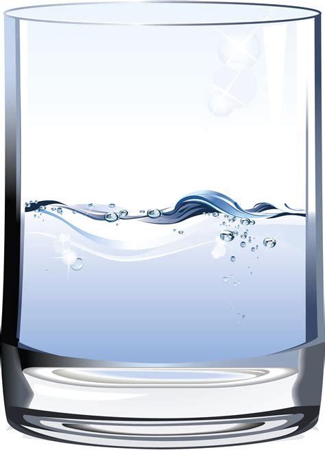 download half water glass png image for free