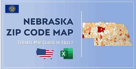 Nebraska Zip Code Map In Excel Zip Codes List And