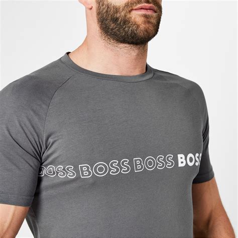 boss logo slim t shirt men slim fit t shirts flannels