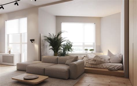 modern interiors  put natural wood finishes  display   grey walls living room