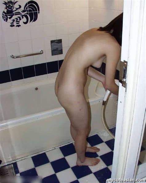 japanese skinny babe enjoys soapy massage in bath room