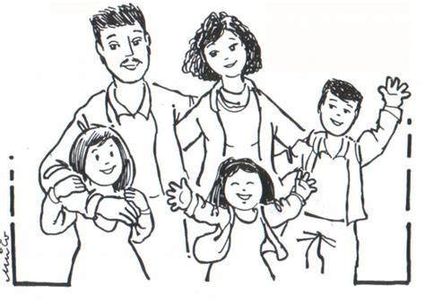 preschool family coloring pages  print nobi