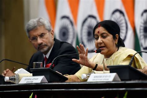 hopeful  convincing china  indias membership  nsg sushma swaraj