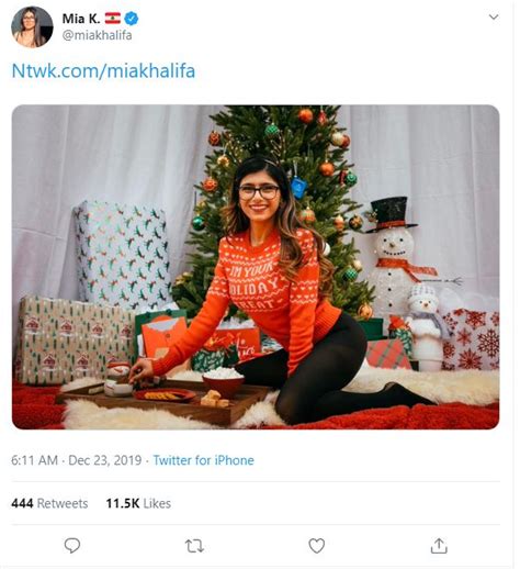p0rnstar mia khalifa shared her holiday pictures i m your holiday