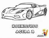 Coloring Koenigsegg Pages Agera Print Ferrari sketch template