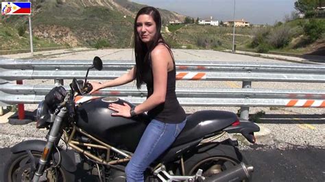 the cutest female motorcycle riding instructor in the world outtakes youtube