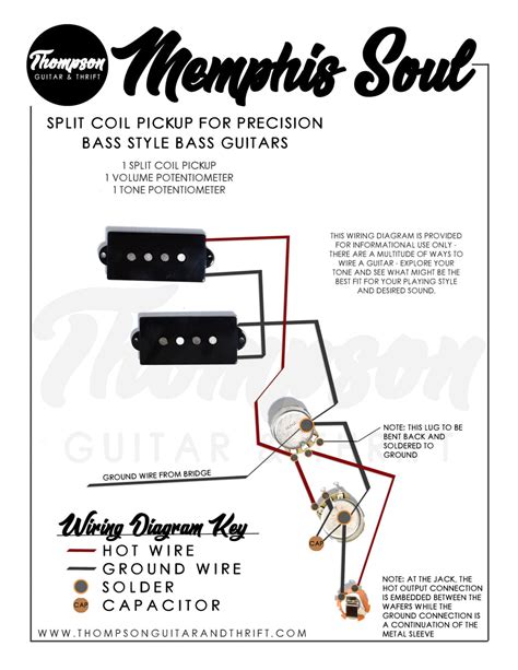memphis soul split coil pickup wiring diagram thompson guitar thrift