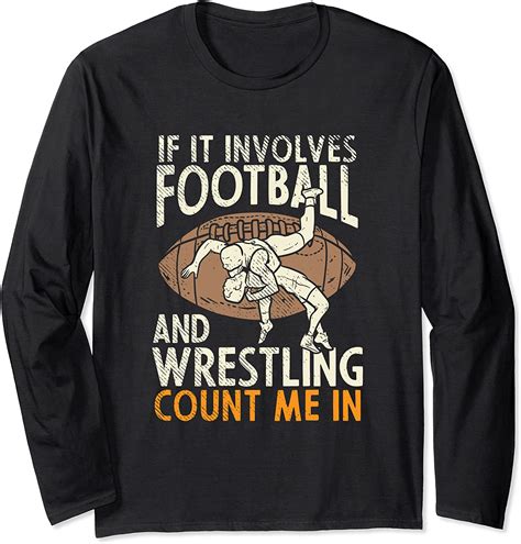 mens funny wrestling shirts wrestler  shirts long sleeve  shirt