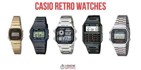 retro casio vintage watches making  comeback iknowwatchescom