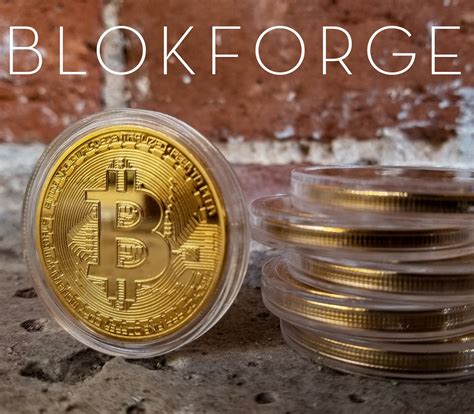 blokforge bitcoin commemorative coin