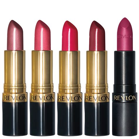 buy lipstick set  revlon super lustrous  piece gift set multi finish cream pearl matte