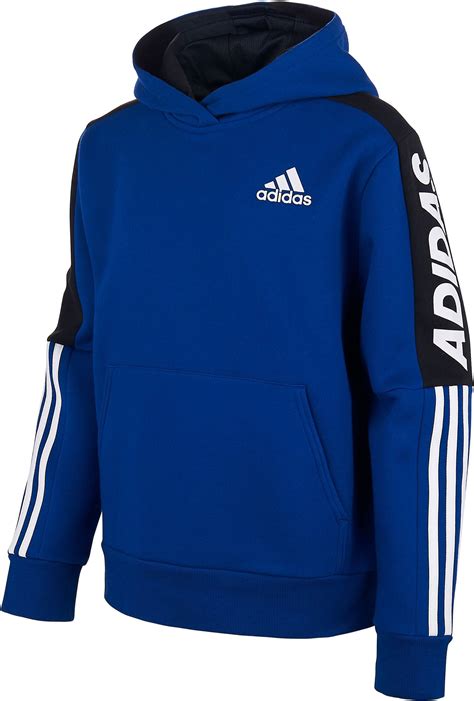 adidas boys fleece  stripe hoodie walmartcom walmartcom