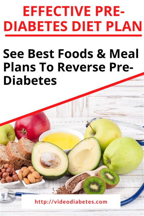 effective pre diabetes diet plan   foods meal plans