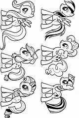 Pony Coloring2print Birthdayprintable Sparkle sketch template