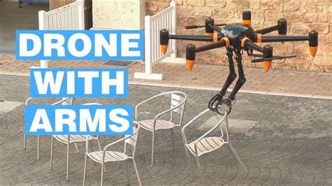 prodrone  robotic drone  arms youtube