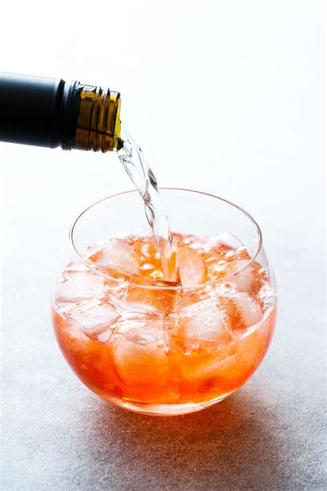 classic italian spritz cocktail love  olive oil