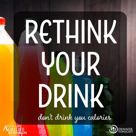 rethink your drink dinner tonight