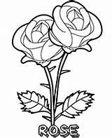 Flowers Coloring Pages Topcoloringpages Roses Print sketch template