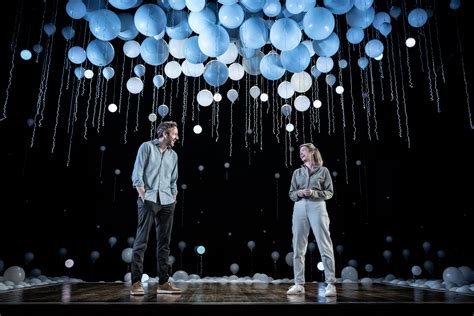 constellations vaudeville theatre review russell tovey and omari