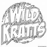 Kratts Getcolorings sketch template
