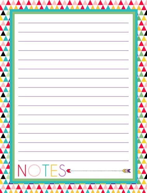 mopping  floor  printable notes pages