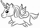 Unicorn Baby Coloring Kids Pages Cute Activities Different Beautiful sketch template
