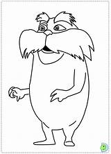 Lorax Dr Seuss Coloring Pages Kids Printable Dinokids Print Drawing Color Para Colorear Dibujos Tree Library Clipart Colouring Crafts Sheets sketch template