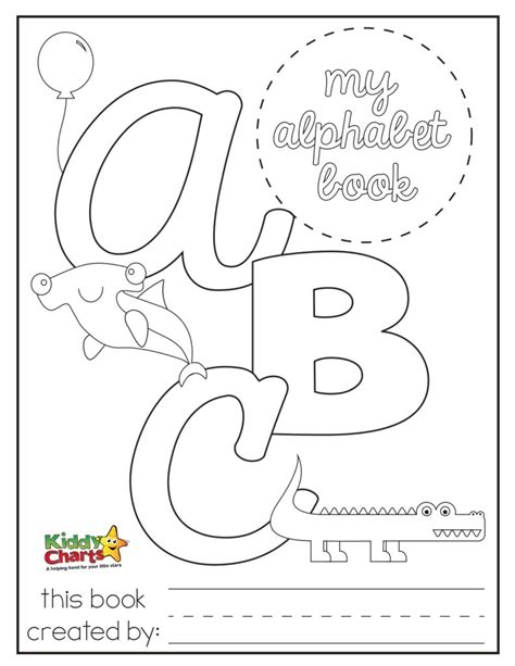 alphabet book   perfect printable kiddychartscom