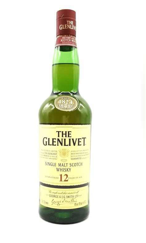 glenlivet  year  single malt scotch whisky cl