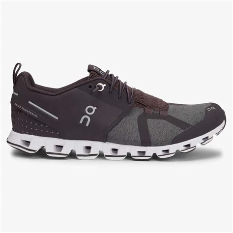running shoes womens cloud terry pebble  running shoes