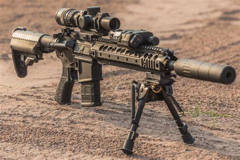 ar   bipod enhancing precision  control  long range shooting news military