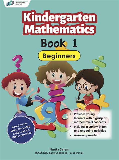 kindergarten mathematics book  beginners cpd singapore