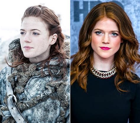 Rose Leslie Game Of Thrones Cast What They Look Like