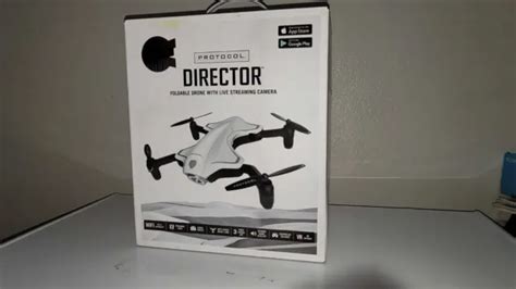 protocol director foldable drone    camera  app  picclick