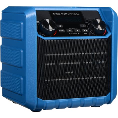 ion audio tailgater express compact tailgater express blue bh