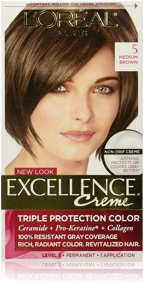 l oreal paris excellence creme permanent hair color 5 natural medium