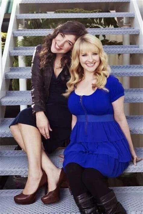 mayim bialik and melissa rauch the big bang theory pinterest the o jays bangs and mayim bialik