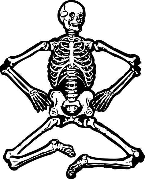 onlinelabels clip art skeleton