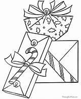 Christmas Coloring Pages Presents Printable Present Sheets Gifts Printing Kids Santa Color Help Worksheets Print Popular sketch template