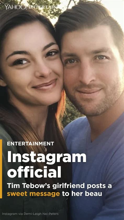 Tim Tebow’s Miss Universe Girlfriend Posts First Coupled Up Pic On