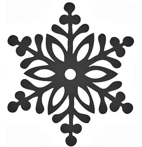 printable snowflake templates      snow day loire