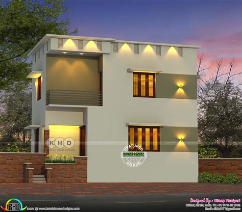 simple style  sq ft house design kerala home design  floor plans  house designs