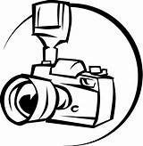Camera Clipart Logo Clip Dslr Library sketch template