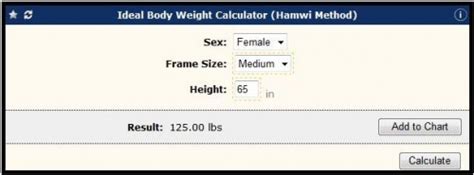 galen ecalcs calculator ideal body weight hamwi galen healthcare solutions allscripts