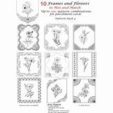 Pergamano Patron Embroidery Quilling Parchment sketch template